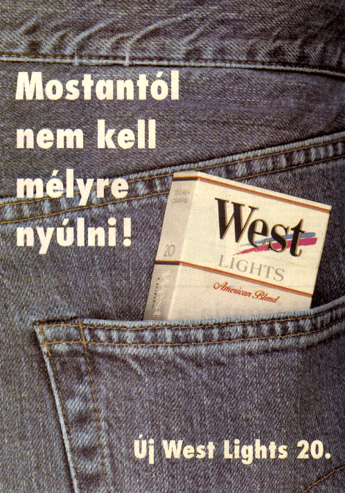 West cigaretta - 1994