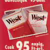 West cigaretta - 1995